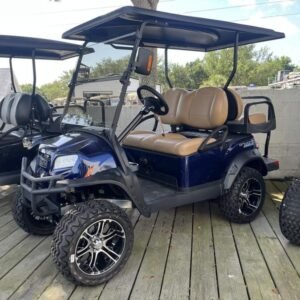 2025 club car onward lifted 4 passenger xr lithium | metallic onyx blue | extended range sale!