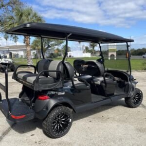 2025 club car onward lifted 6 passenger hp lithium | metallic tuxedo black | zero maintenance family ptv!