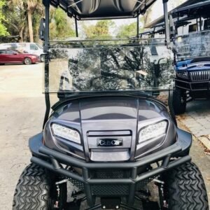 2025 club car onward lifted 6 passenger hp lithium | midnight silver | zero maintenance family ptv!