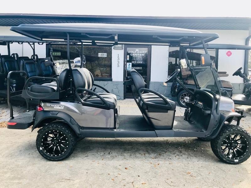 2025 club car onward lifted 6 passenger hp lithium | midnight silver | zero maintenance family ptv!