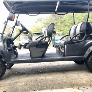 2025 club car onward lifted 6 passenger hp lithium | midnight silver | zero maintenance family ptv!