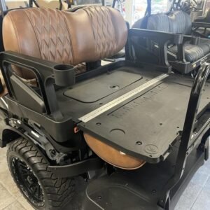 2025 e z go express 4 elite lithium | lifted ptv in black | zero maintenance power sale!