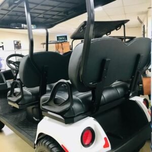 2025 e z go liberty elite lithium ptv | bright white | 4 forward facing seats sale!