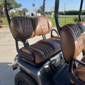 2025 e z go liberty elite lithium ptv | metallic charcoal | 4 forward facing seats sale!