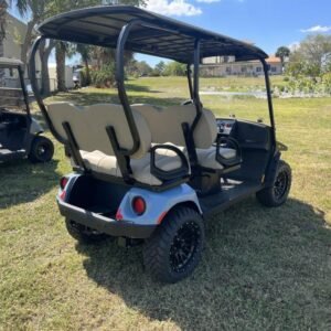 2025 e z go liberty elite lithium ptv | ocean grey | 4 forward facing seats | sale price!