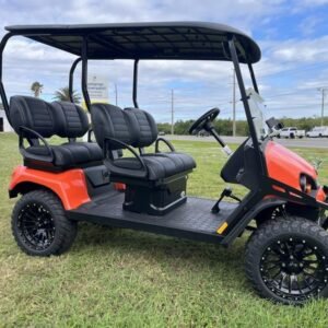 2025 e z go liberty elite lithium ptv | solar flare | 4 forward facing seats | sale price!