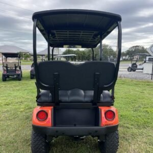 2025 e z go liberty elite lithium ptv | solar flare | 4 forward facing seats | sale price!
