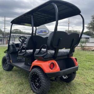 2025 e z go liberty elite lithium ptv | solar flare | 4 forward facing seats | sale price!