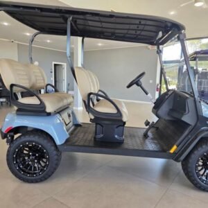 2025 e z go liberty lsv elite lithium | ocean grey | street legal 4 passenger ptv sale!
