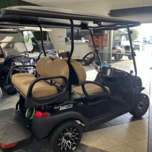 2026 club car onward 4 passenger xr lithium golf cart | metallic tuxedo black