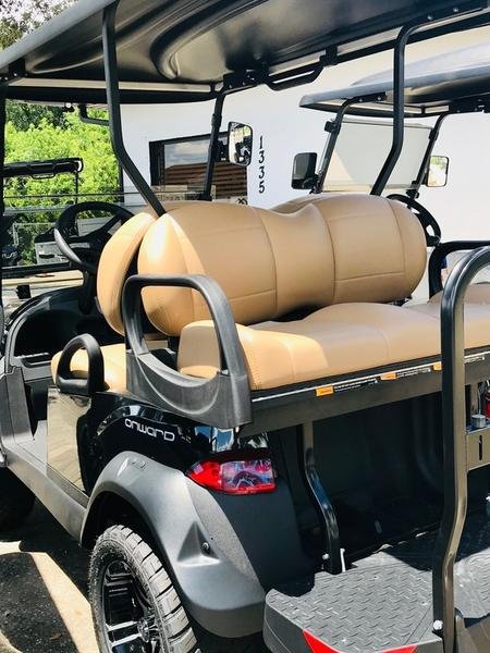 2026 club car onward lifted 4 passenger gas golf cart | metallic tuxedo black | off road ready! 2026 club car onward lifted 4 passenger gas golf cart | metallic tuxedo black | off road ready!