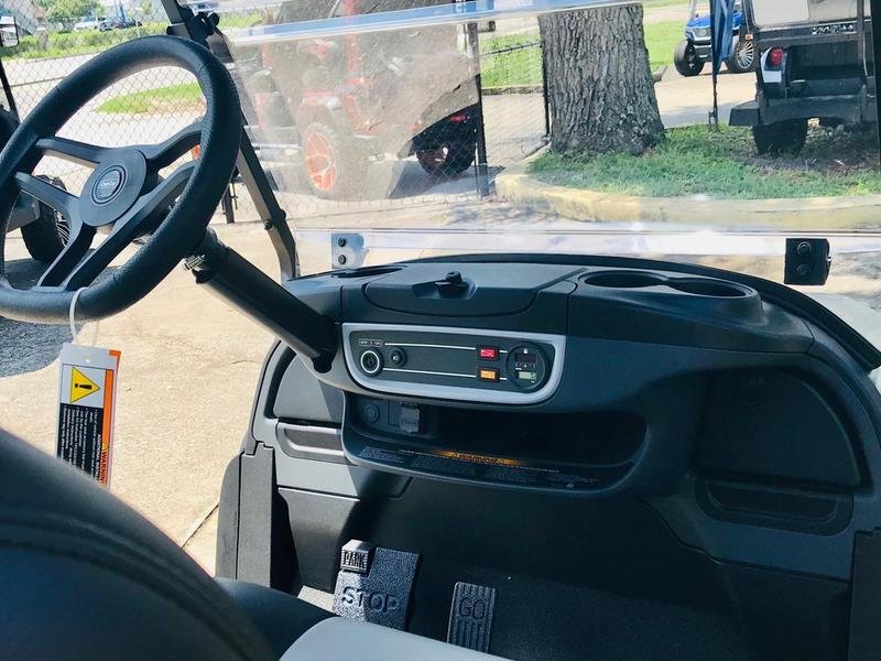 2026 club car onward lifted 4 passenger gas golf cart | signature silver | all terrain power! 2026 club car onward lifted 4 passenger gas golf cart | signature silver | all terrain power!