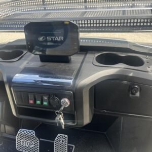 2026 star ev j model 4+2 lsv | lifted 6 passenger lithium in charcoal moss | premium family shuttle sale!
