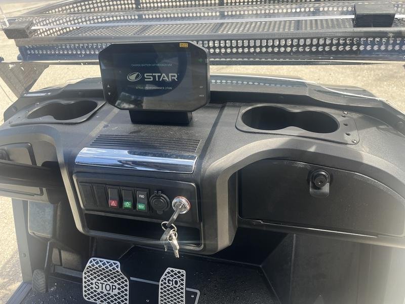 2026 star ev j model 4+2 lsv | lifted 6 passenger lithium in charcoal moss | premium family shuttle sale!
