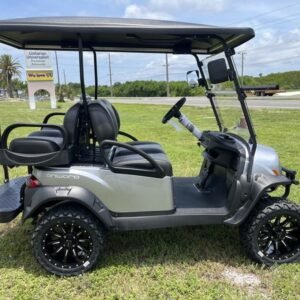2026 club car onward lifted 4 passenger gas ptv | metallic signature silver | unlimited range sale!