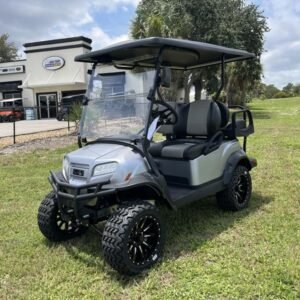2026 club car onward lifted 4 passenger gas ptv | metallic signature silver | unlimited range sale!