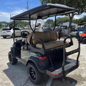 2026 club car onward lifted 4 passenger gas golf cart | metallic jade green | trail ready power!