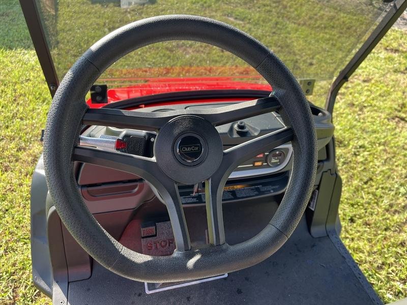 2026 club car onward lifted 4 passenger gas golf cart | rally red | all day range & power!