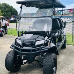 2026 club car onward lifted 6 passenger gas ptv | metallic tuxedo black | ultimate family cruiser!