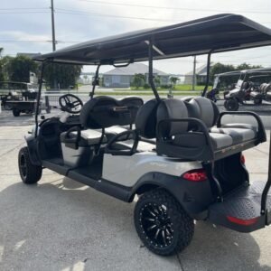 2026 club car onward lifted 6 passenger gas ptv | metallic signature silver | range ready!