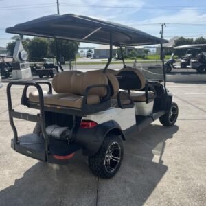 2026 club car onward lifted 6 passenger hp lithium ptv | glacier white | zero maintenance luxury!