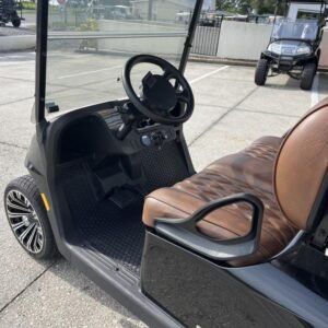 2026 e z go freedom rxv elite lithium | black w/ amarillo seats | zero maintenance power!