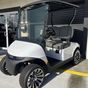 2026 e z go rxv 2 freedom elite lithium golf cart | bright white | zero maintenance power!