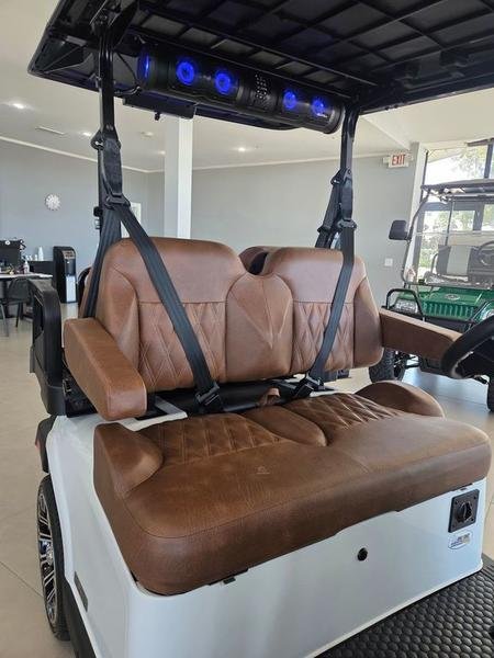 2026 e z go rxv 4 touring stl elite lithium | lifted ptv in bright white | premium electric sale!