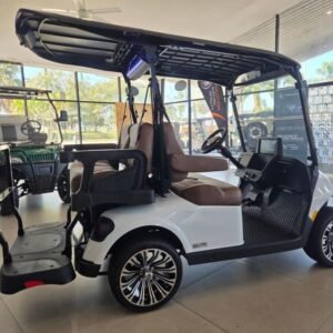 2026 e z go rxv 4 touring stl elite lithium | lifted ptv in bright white | premium electric sale!
