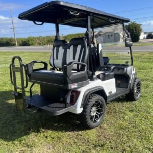 2025 evolution d5 ranger 2+2 pearl white | 4 seater luxury golf cart