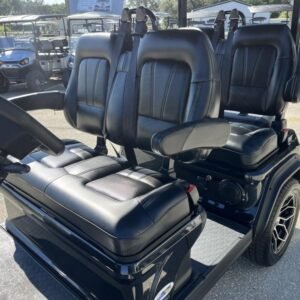 2025 evolution d5 ranger 4 black sapphire | forward facing 4 seater cart