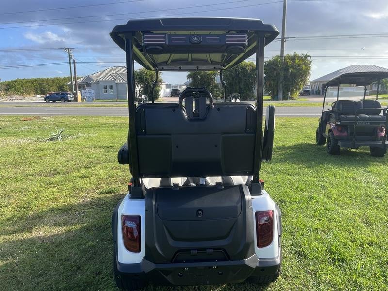 2025 evolution d5 ranger 4 pearl white | forward facing 4 seater cart
