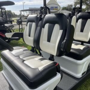 2025 evolution d5 ranger 6 pearl white | 6 seater luxury golf cart